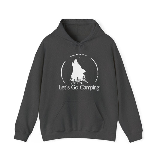 The Majestic Wolf Dark Gray Hoodie