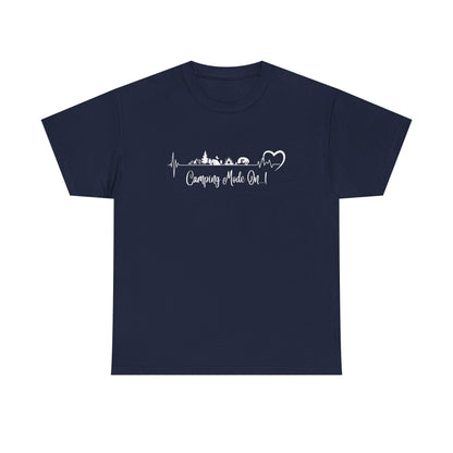 Mode on Navy Blue t-shirt
