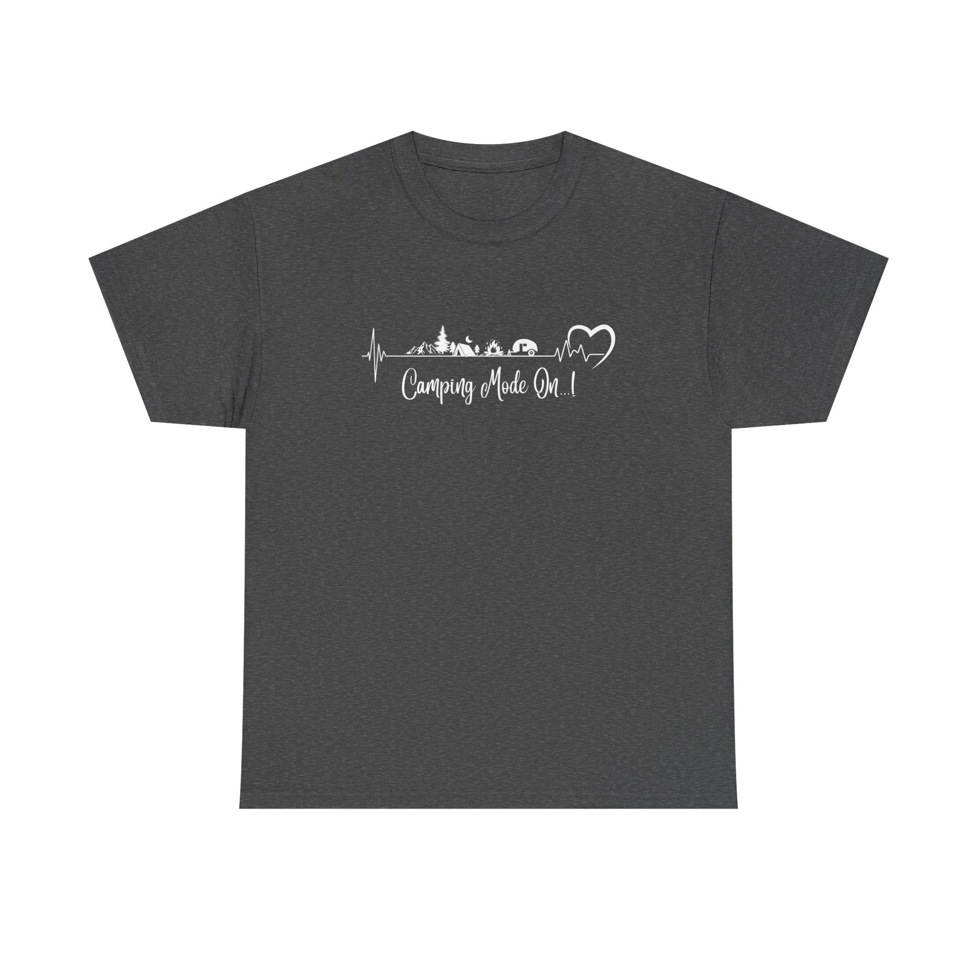 Mode on Dark Gray t-shirt
