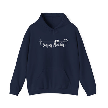 RV Camping Navy Blue Hoodie