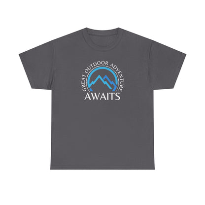 Gray graphic t-shirt