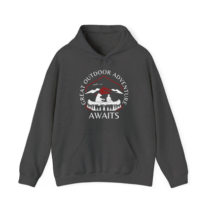 Dark Gray Outdoor Adventure Hoodie