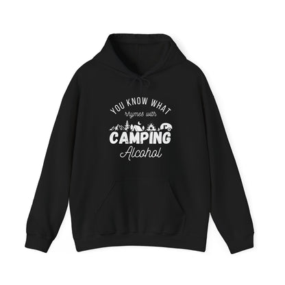 Black Words That Rhyme with Camp Hoodie