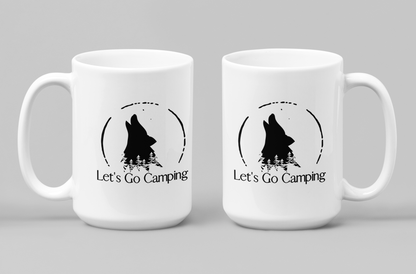 Wilderness Adventures - White Coffee Mug [15oz]