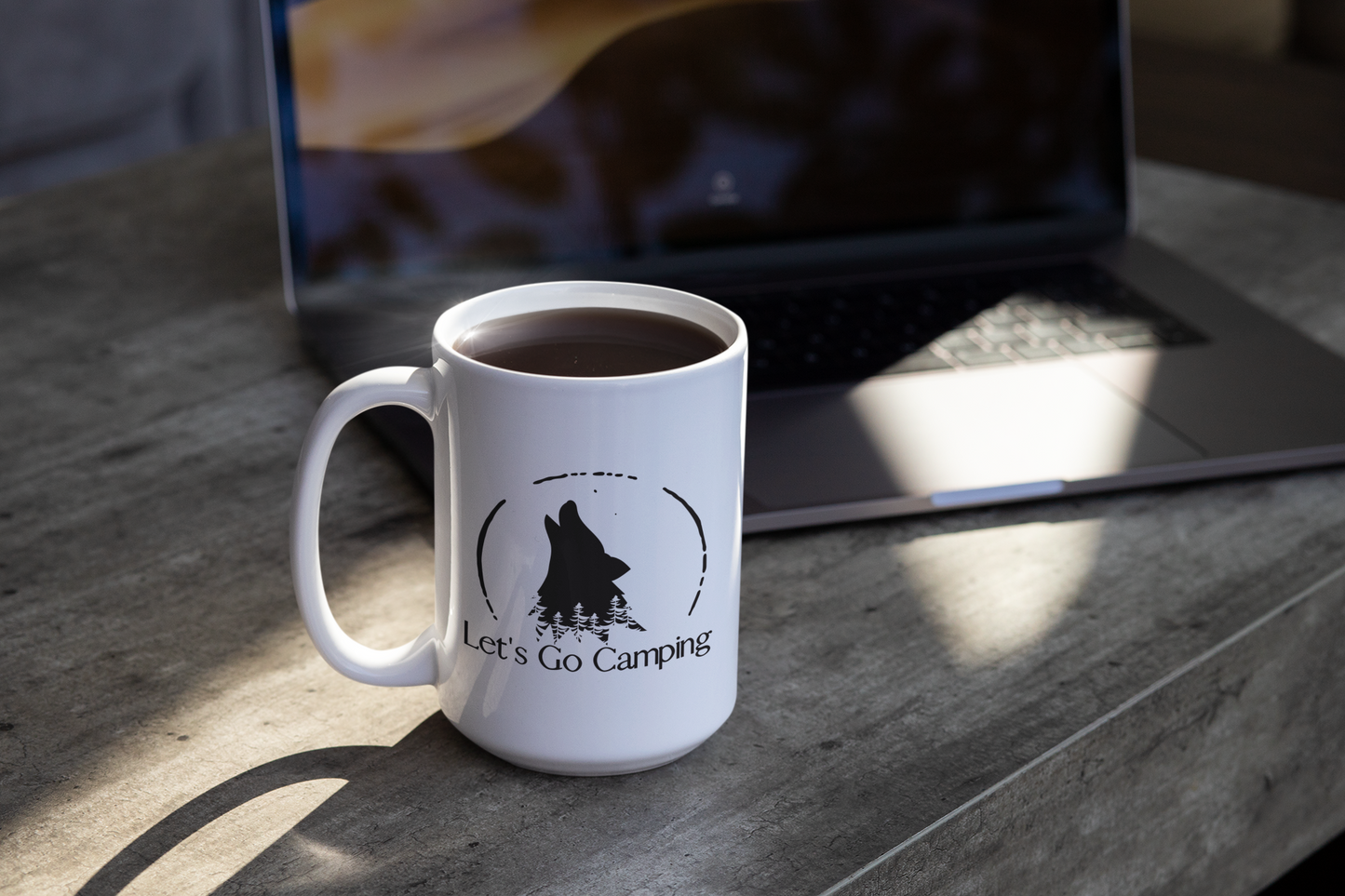 Wilderness Adventures - White Coffee Mug [15oz]