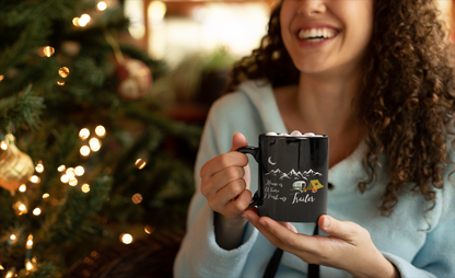 RV Camping - Black Coffee Mug [11oz]