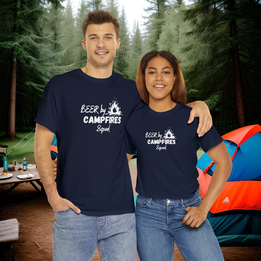 Beer by Campfire Squad Unisex Tee [Cheers!]
