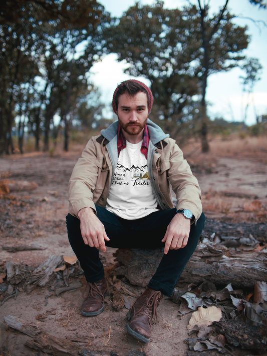 Home is Where I park the Trailer Under The Stars Unisex Tee [Impress your Friends!]