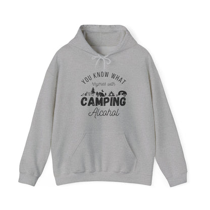 Ash Gray Words That Rhyme with Camp Hoodie