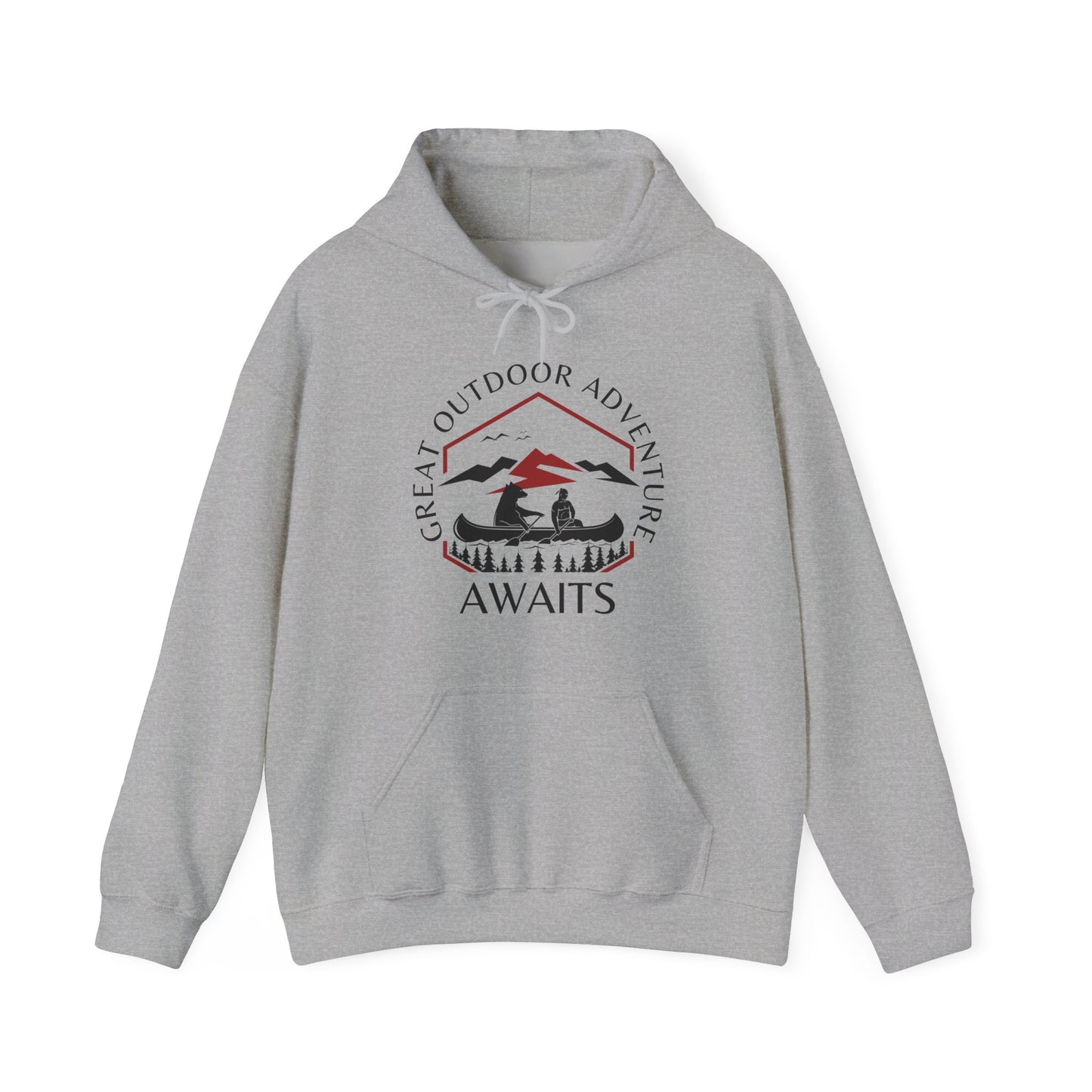 Ash Gray Outdoor Adventure Hoodie