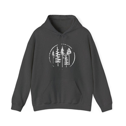 Among Trees Dark Gray Hoodie