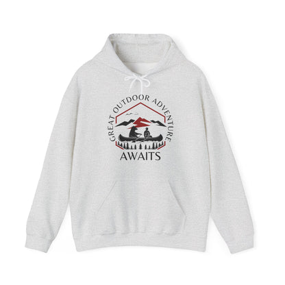 Gray Outdoor Adventure Hoodie