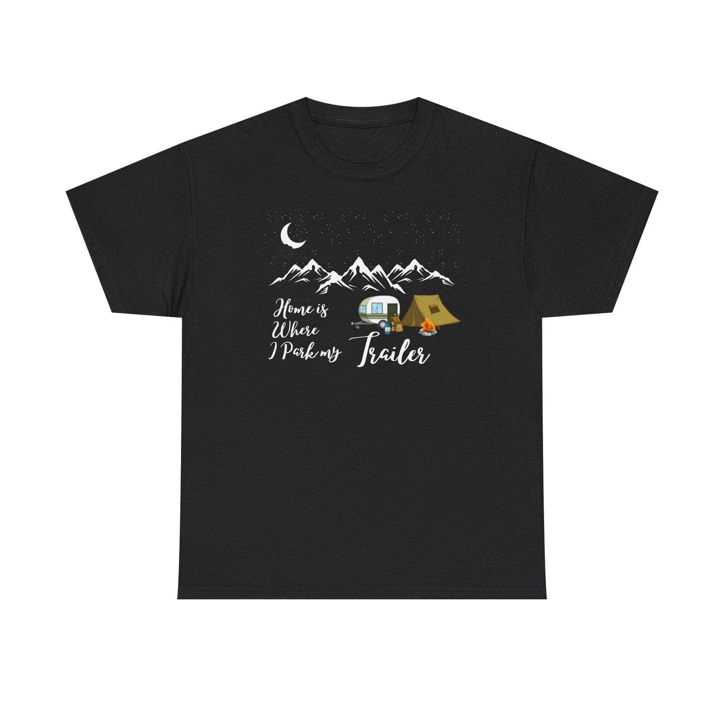 Under lucky stars black t-shirt