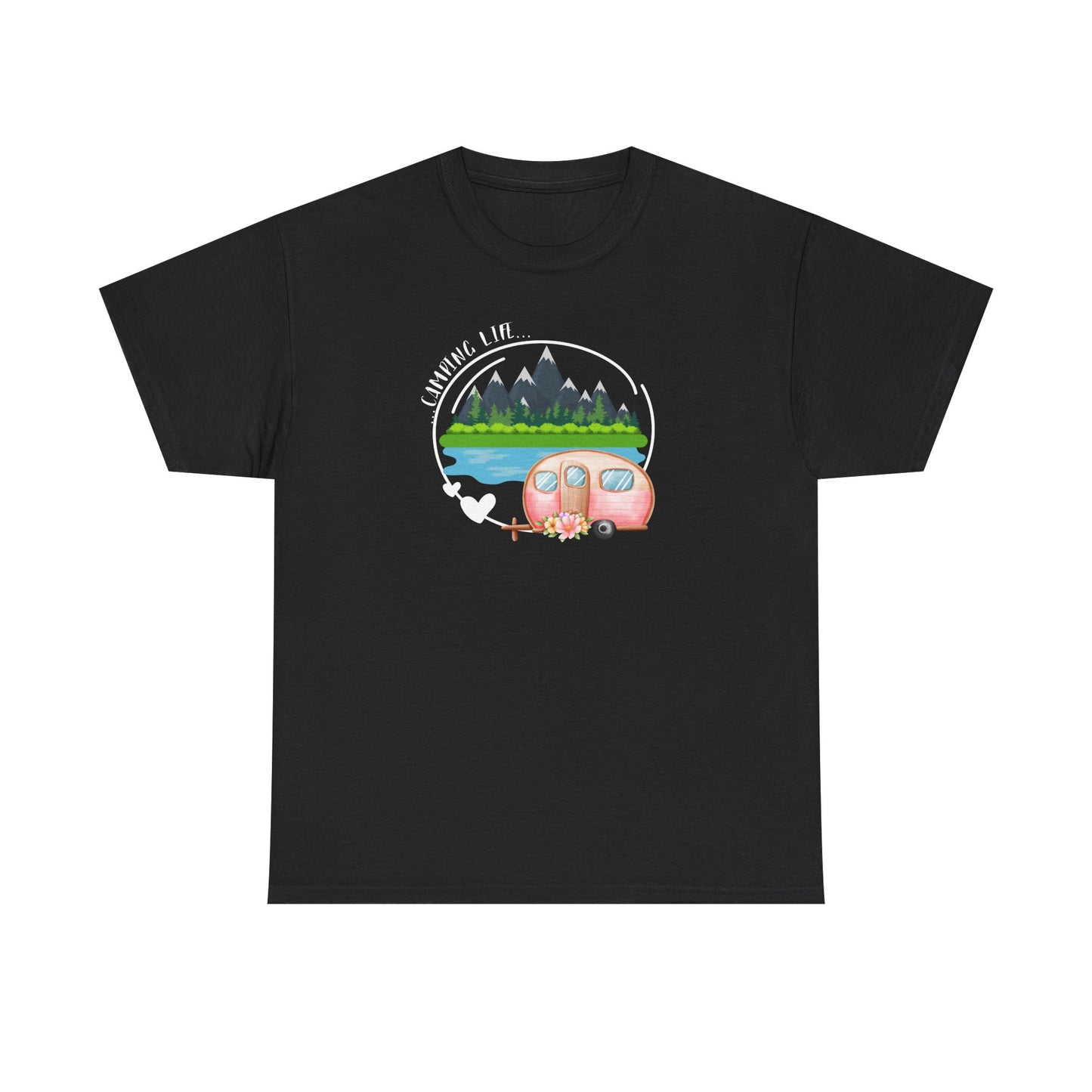 Cute Camper Black t-shirt