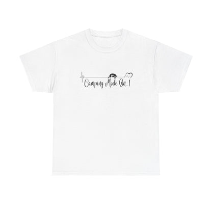 Go Camping White t-shirt