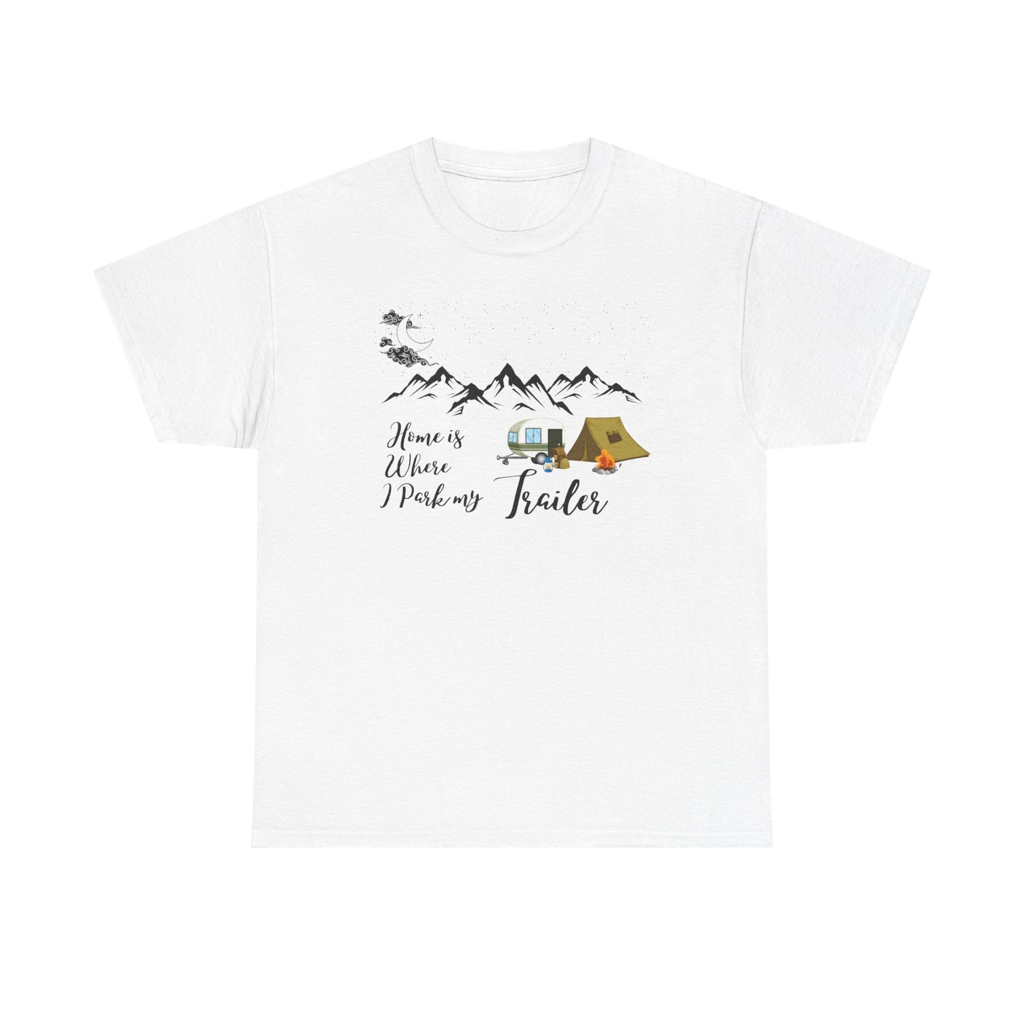 Under lucky stars white t-shirt