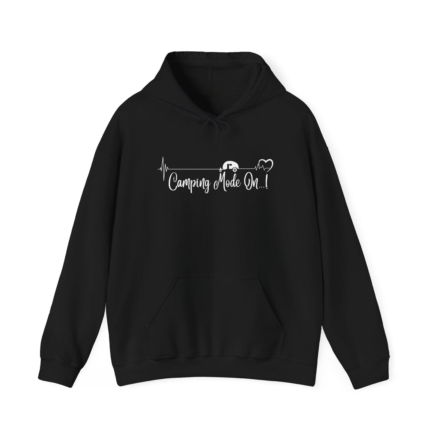 RV Camping Black Hoodie