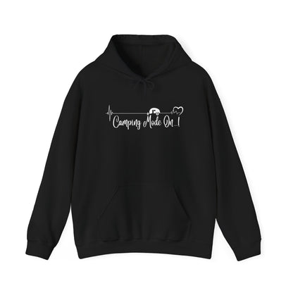 RV Camping Black Hoodie